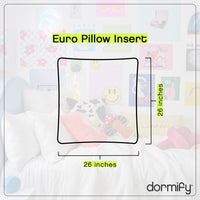 Euro Pillow Insert, 26x26