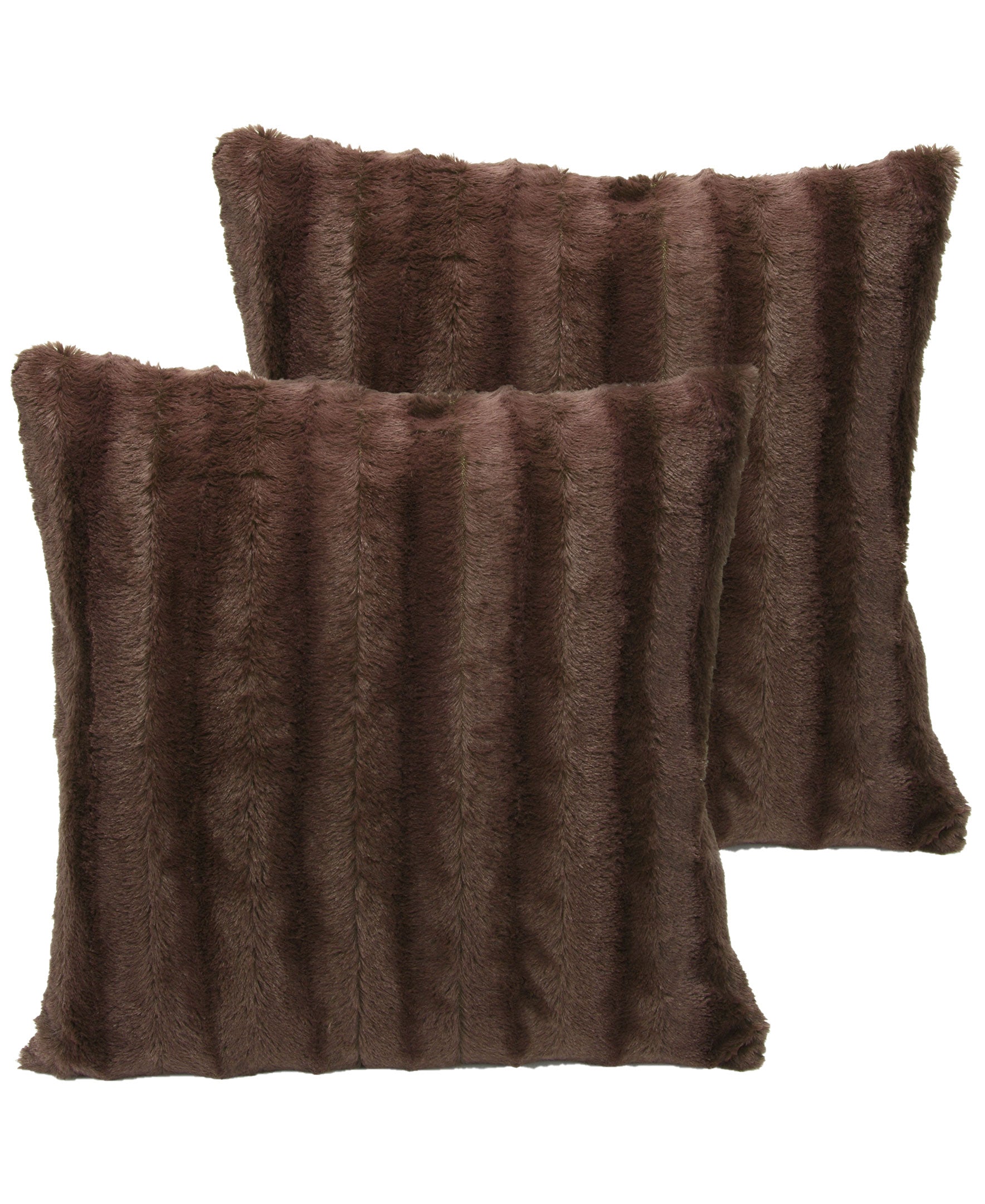 Faux Fur Throw Pillows Set Of 2 Dormify