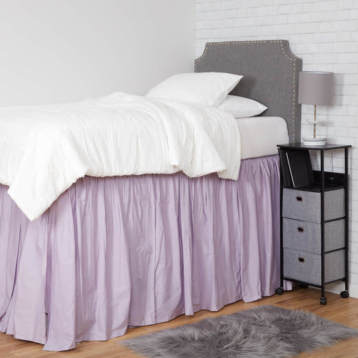 Dormify Ruffled Dorm Bedskirt Dorm Essentials Dormify