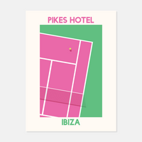 Pikes Hotel Print by April Lane
