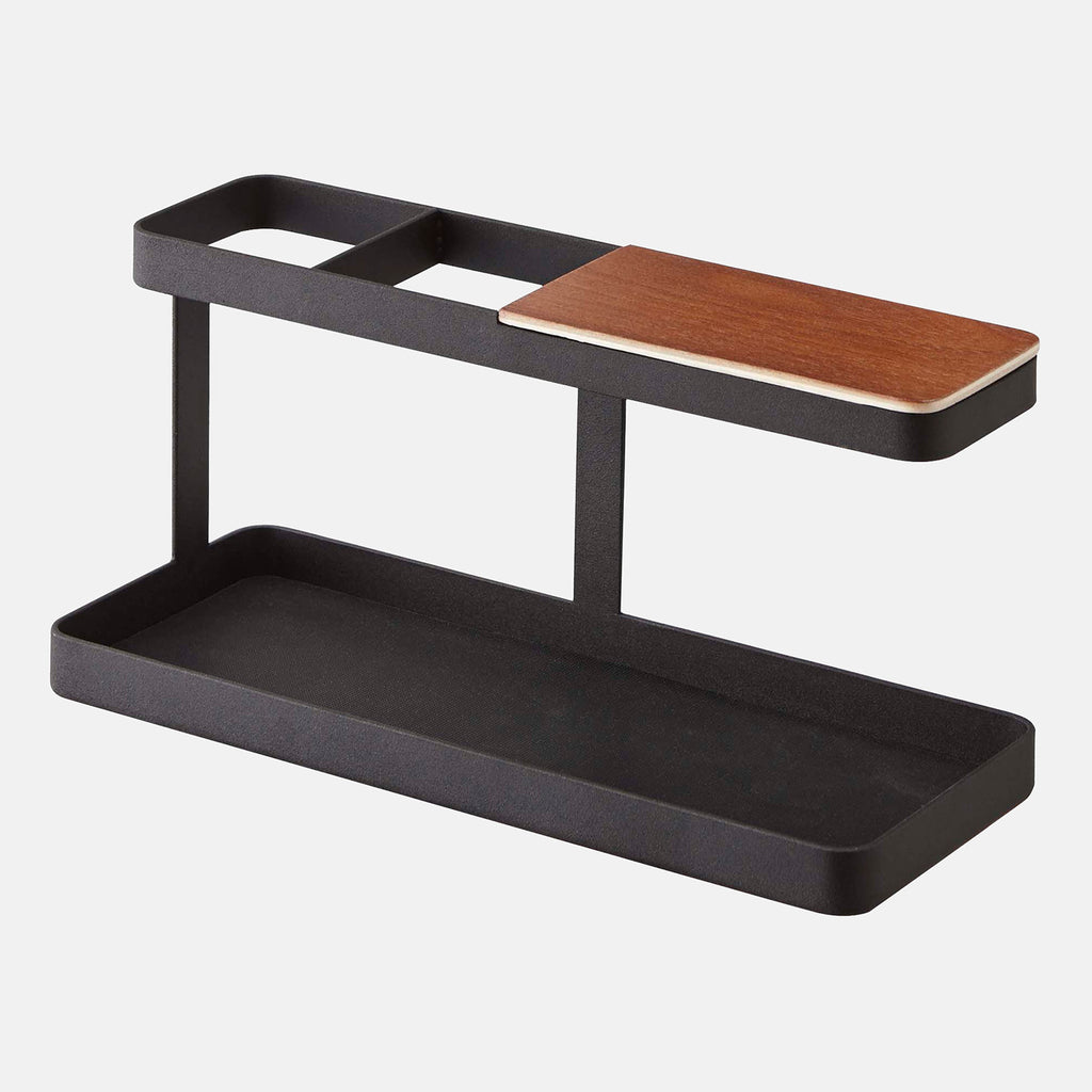 Tiered Desk Organizer Black Dormify