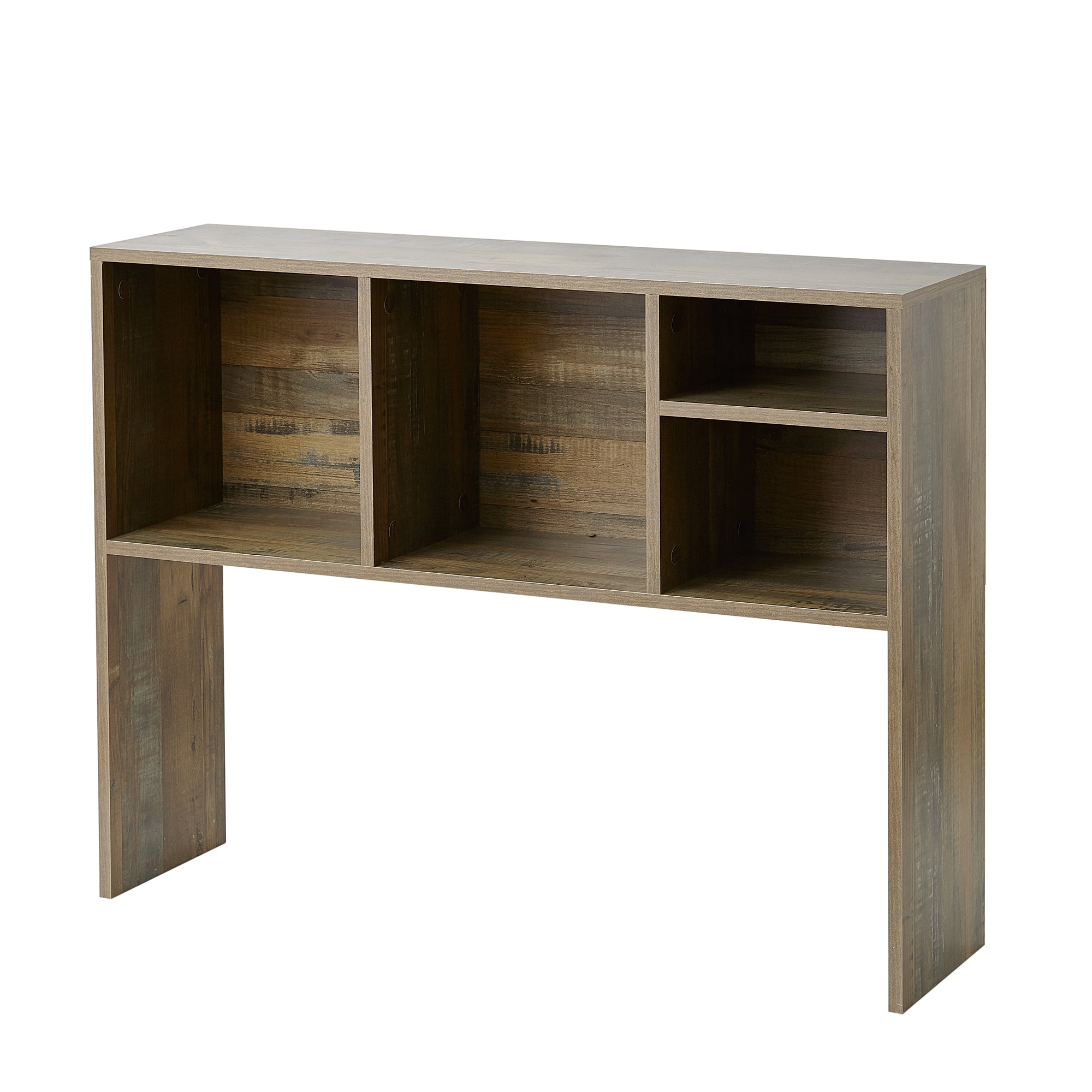 Yak About It® Wood Desk Hutch Espresso Dormify