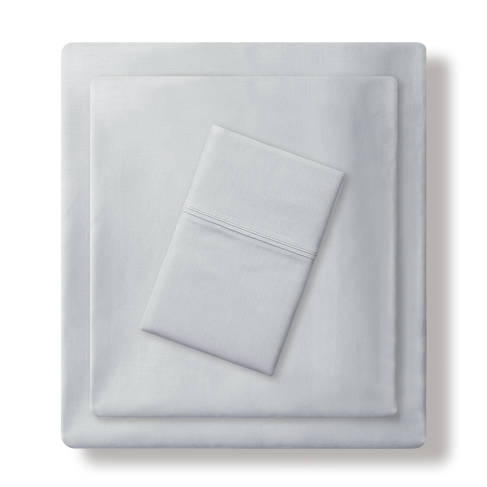 Cotton Sateen Sheet Set Light Grey / Twin XL Dormify