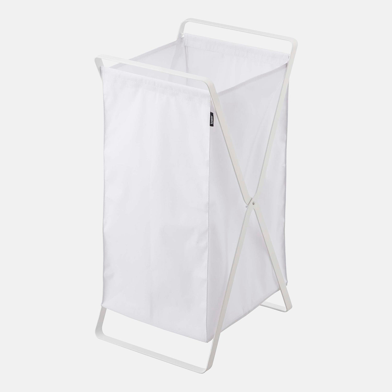 Metal Laundry Hamper White Dormify