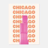 Chicago Print by April Lane