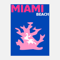 Miami Beach Print by Julia Santos