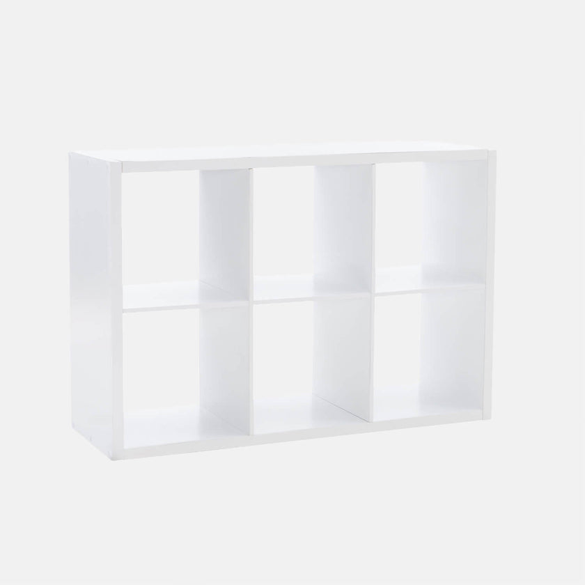 Dormify 6 Cube Storage Unit Dorm Essentials White Dormify