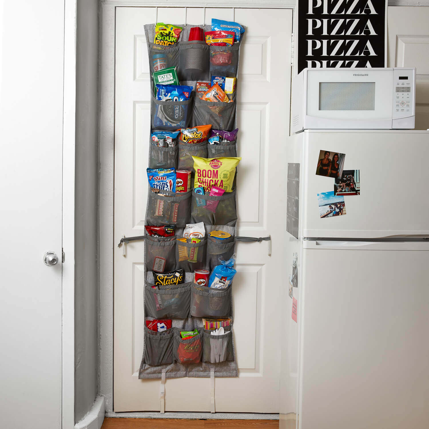 Over-the-Fridge Caddy  Dorm organization, Dorm room storage, Over the  fridge