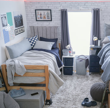 Dormify Powered Bed Risers - Set of 4 | Dorm Essentials - Dormify