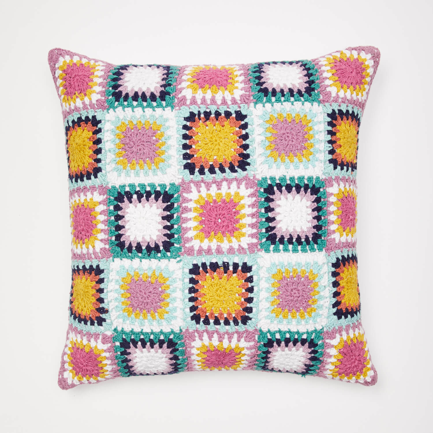 POW: Crochet Pillows + My Secret Tip for Cheap Pillow Forms, Crochet