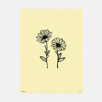 Daisy Print By Inked By Dani