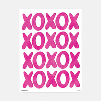 XOXOs Print By Corey Paige