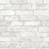 White Brick Removable Wall Paper
