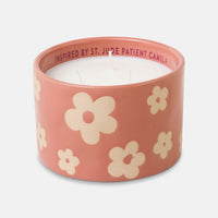Paddywax Ceramic Flowers Candle