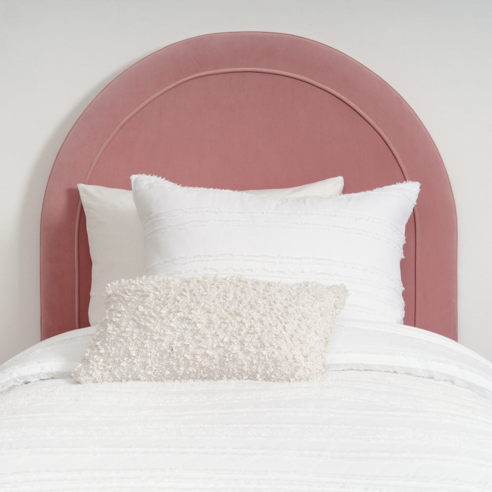 Riley Charging Round Headboard Dorm Essentials Dormify
