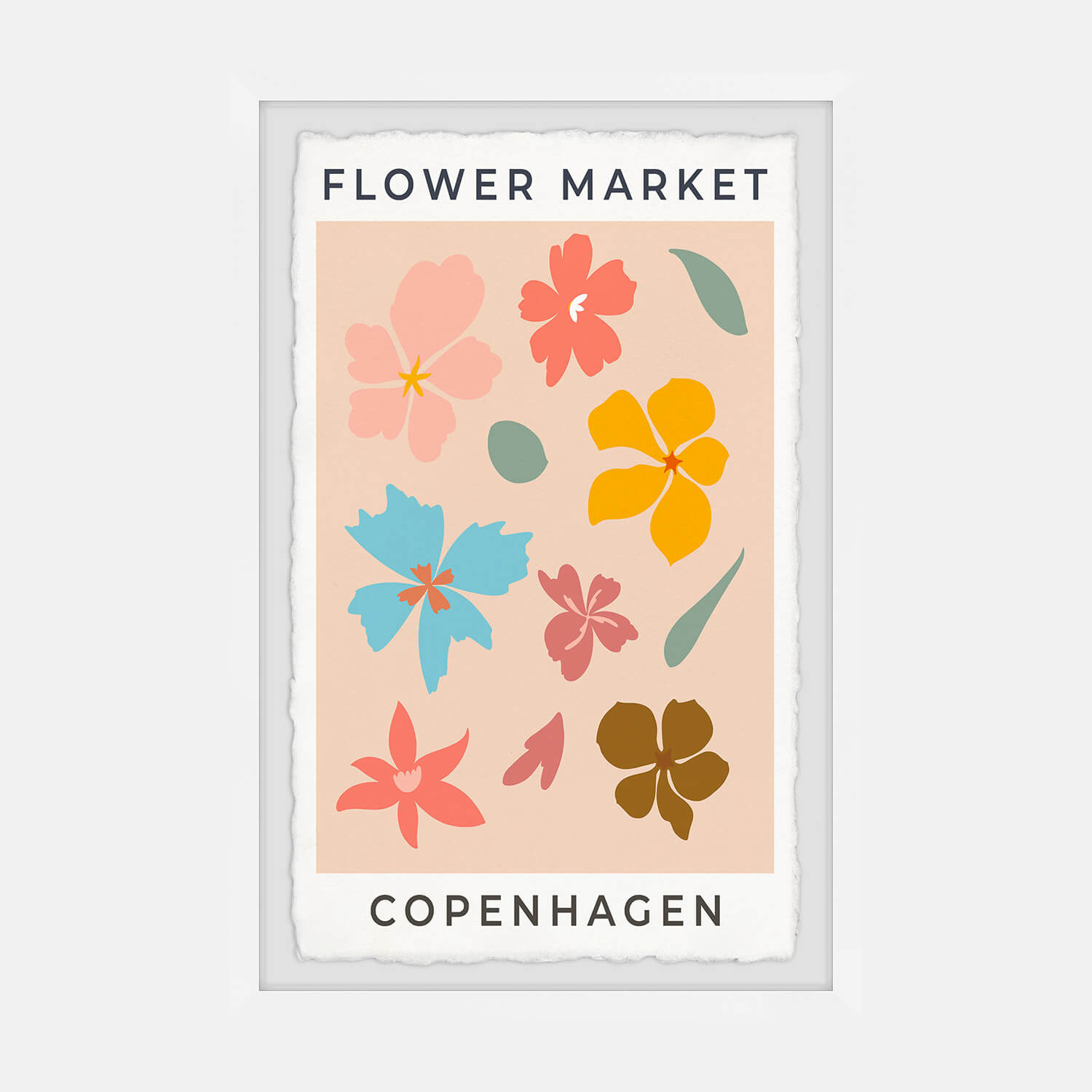 Flower Poster Coquette Room Decor Poster Wall Art Retro Flower Poster  Botanical Wall Art Flower Market Poster New Apartment Gift