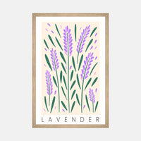 Love is Lavender Framed Art