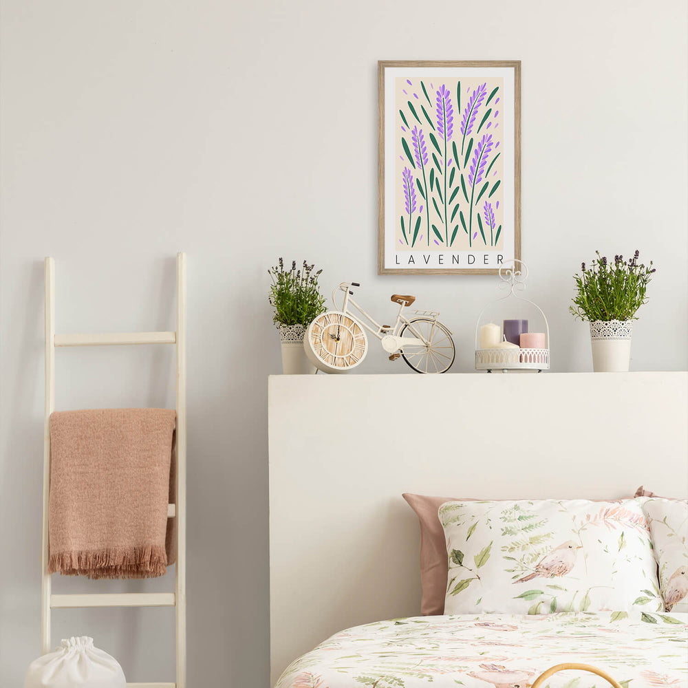 Love is Lavender Framed Art Dorm Essentials Dormify