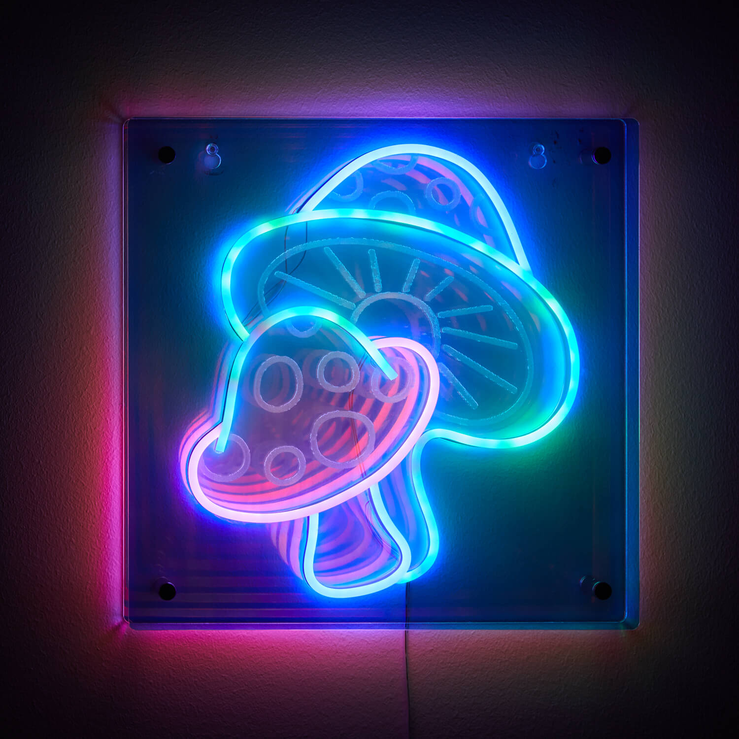 Daisy' Mini Glass Neon Sign