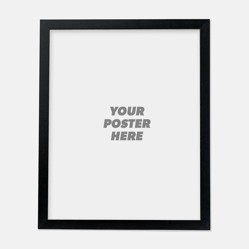 Dormify Lightweight Poster Frame Dorm Essentials Black / 18" x 24