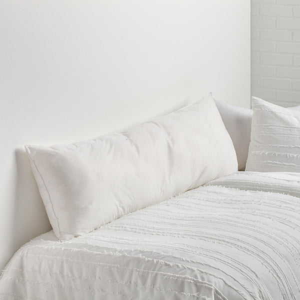 Dormify Hypoallergenic Down Alternative Body Pillow Insert Dorm