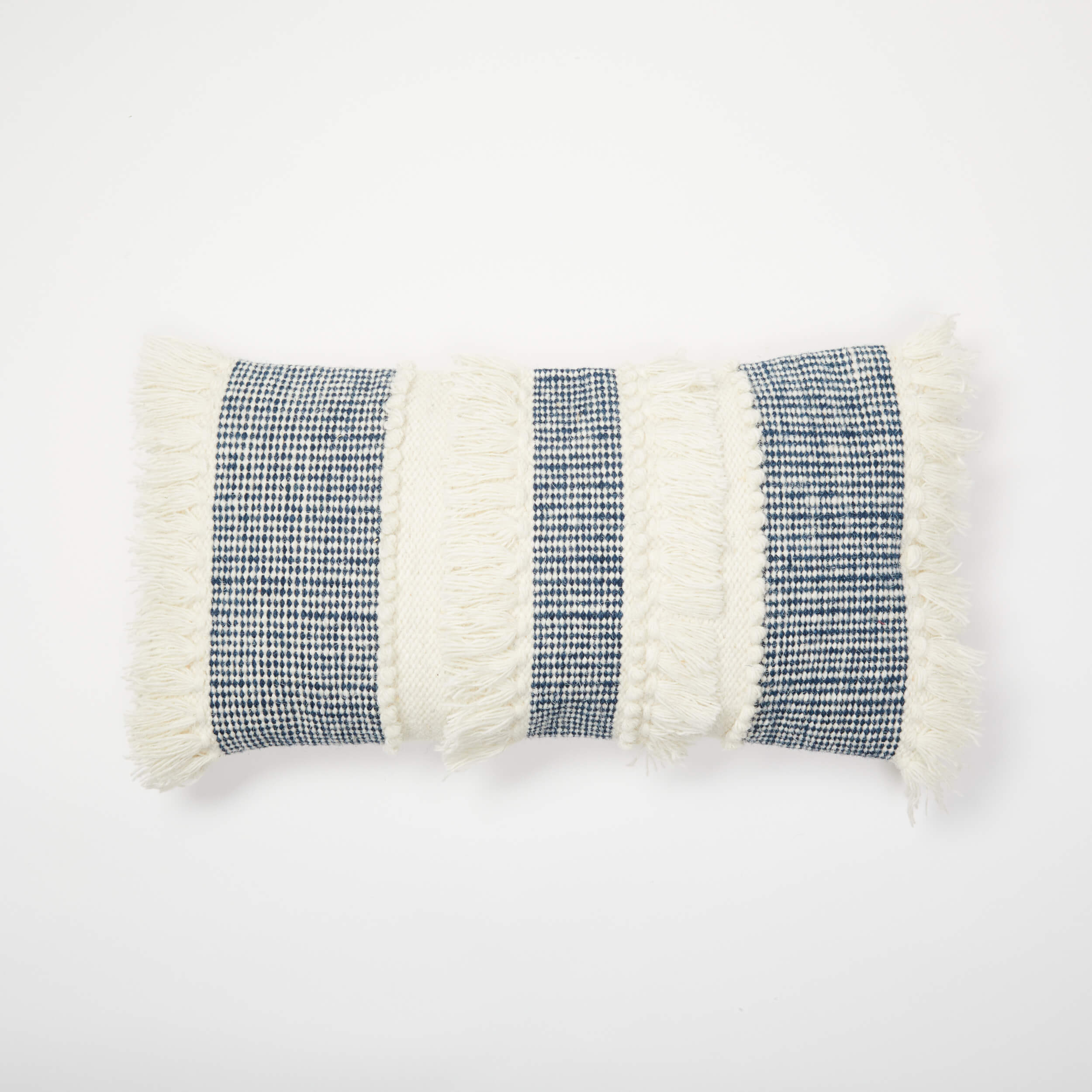 Denim sale lumbar pillow