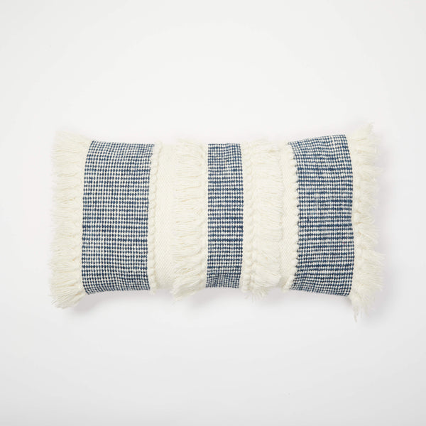 Denim lumbar best sale pillow