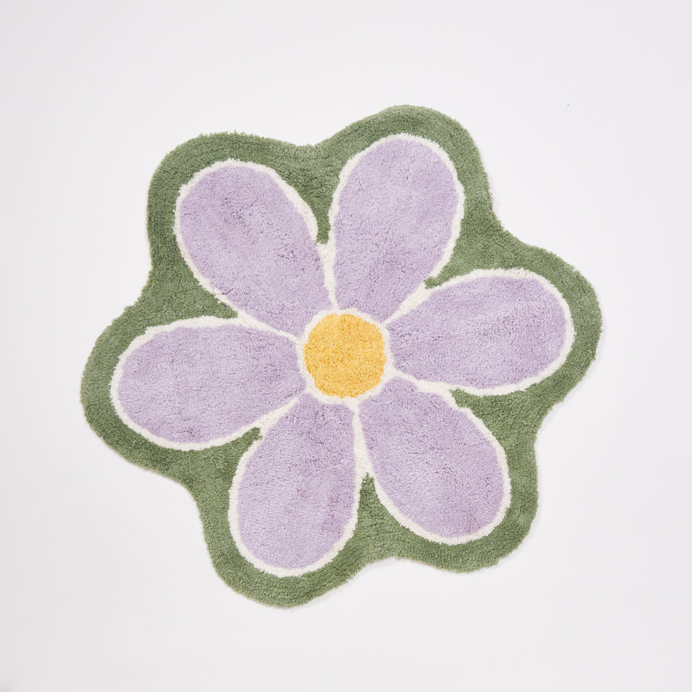 Flower Shaped Accent Rug Dorm Essentials Multi Dormify
