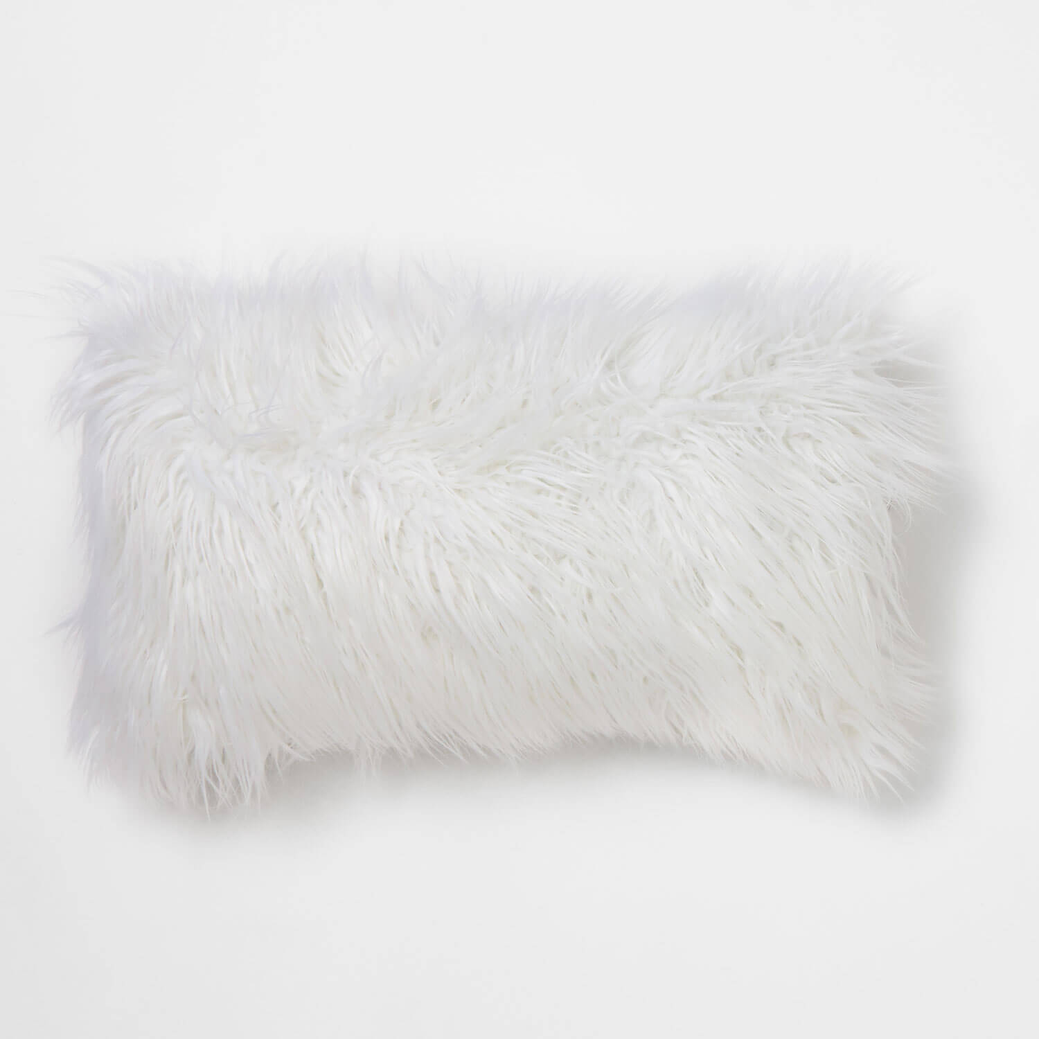 Faux fur rectangle pillow shop