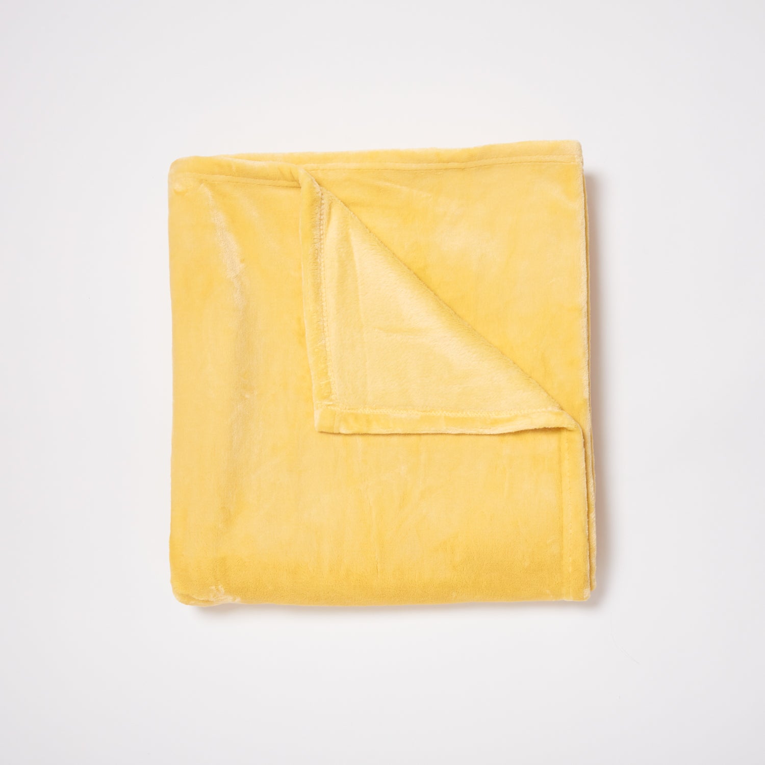 Esme Super Plush Throw Blanket Dorm Essentials Yellow Dormify
