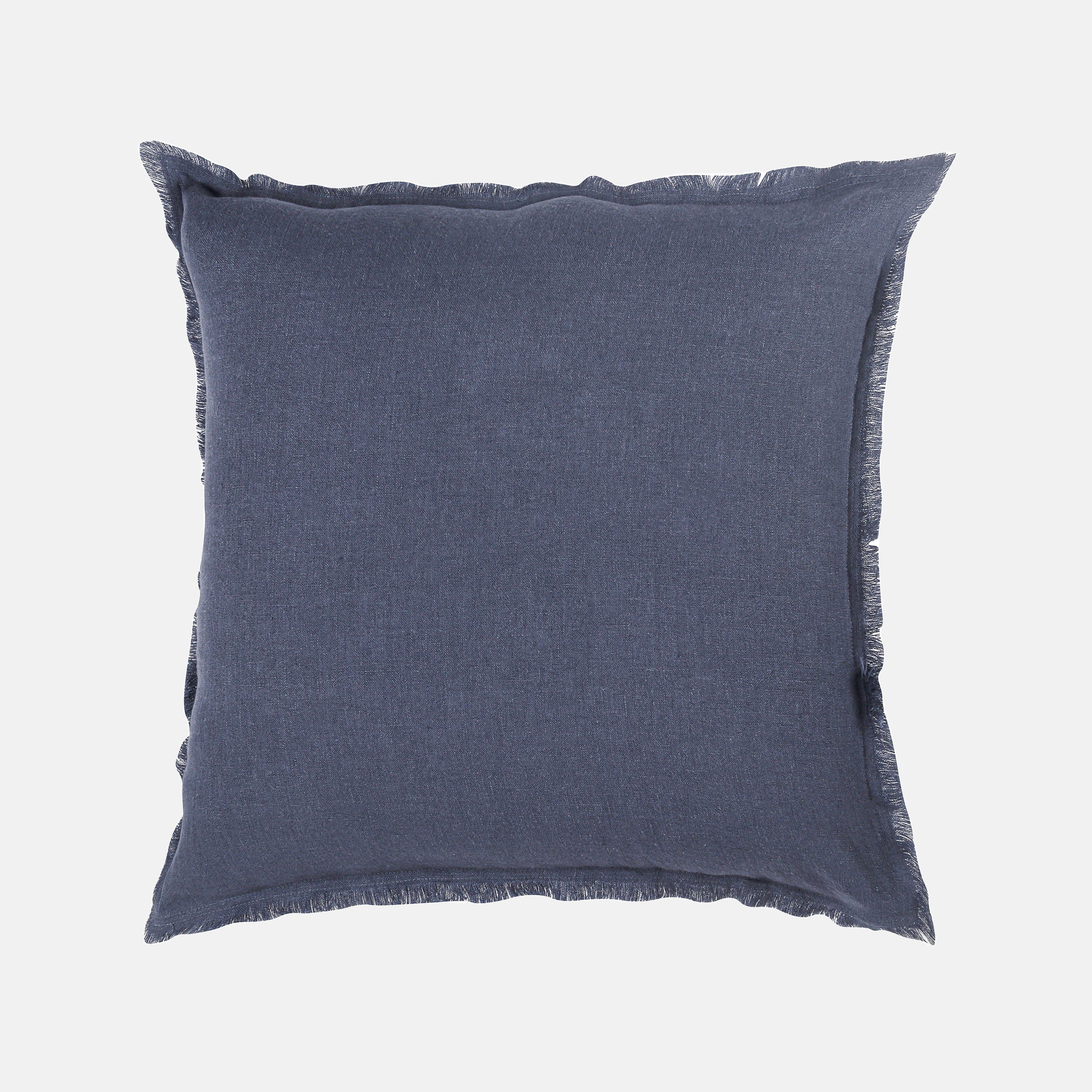 Navy So Soft Linen Pillow Dormify