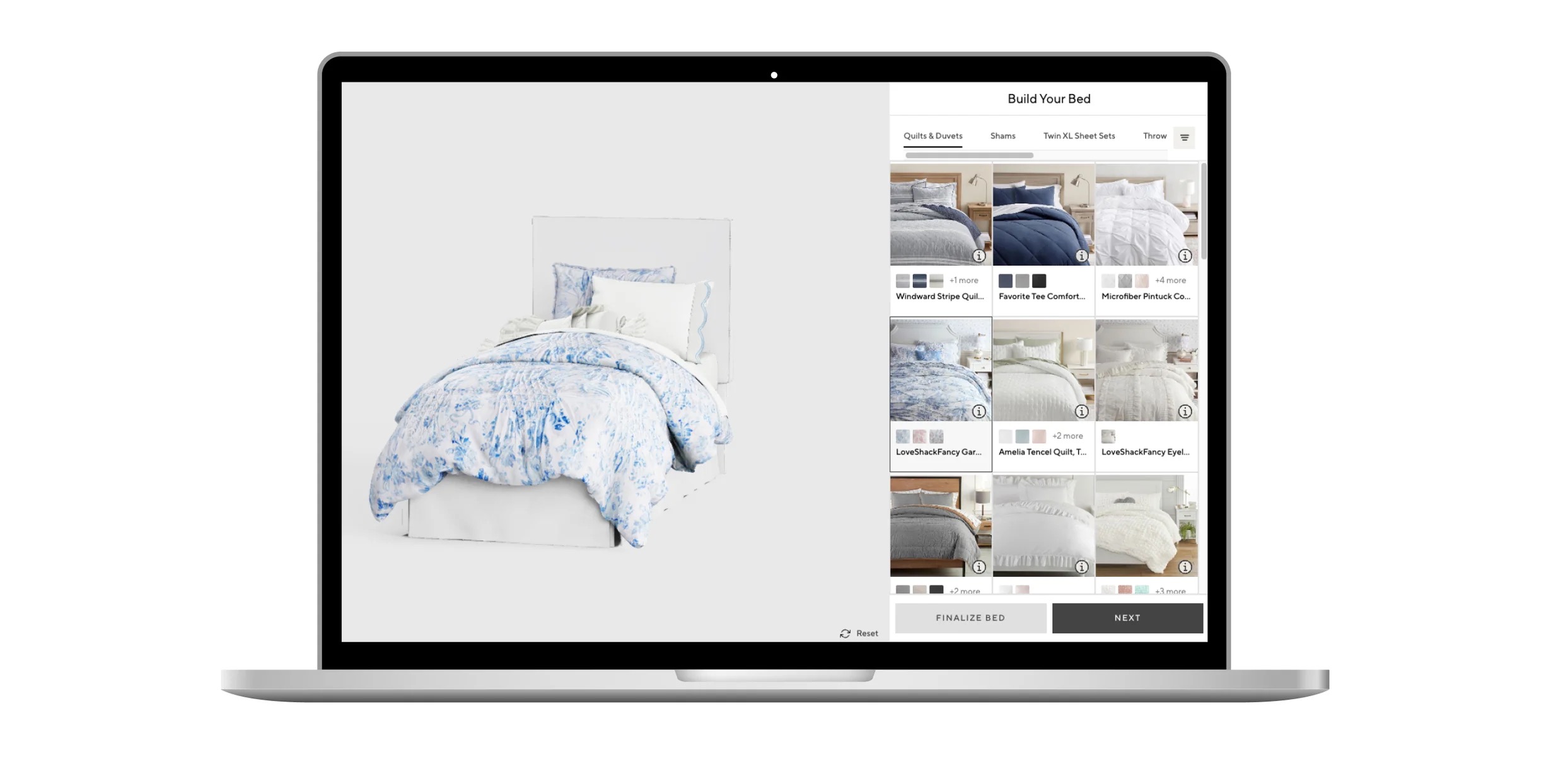 Bedding Visualizer - Design your perfect dorm bed